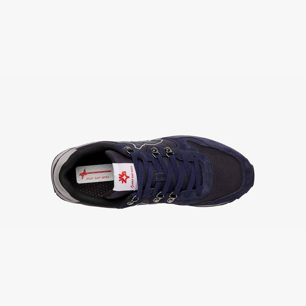 Basket W6YZ Navy Homme | HUF-73367485